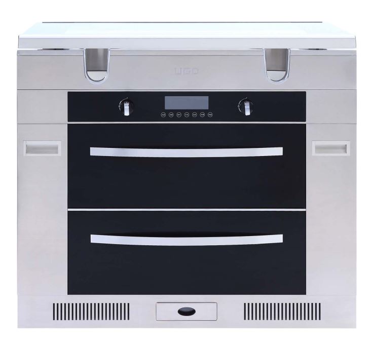 榴莲APP下载进入网址链接正品无烟集成环保灶乐风10A1黑色